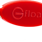 מצוף אוניברסלי אדום מדגם G-Flow Gfloat מחובר למשקפי שמש