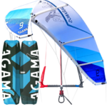 חבילת קייטסרפינג קומפלט Agama Zuma עם גלשן קרבון ובאר חבילת קייטסרפינג קומפלט Agama Zuma עם גלשן קרבון ובאר