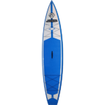 סאפ טורינג מתנפח Super Boards 12.6 בצבע כחול ולבן, מבט על