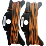 סט חוטי קייט Ocean Rodeo Pilot Bar באורך 22 מטר, שחור וכתום