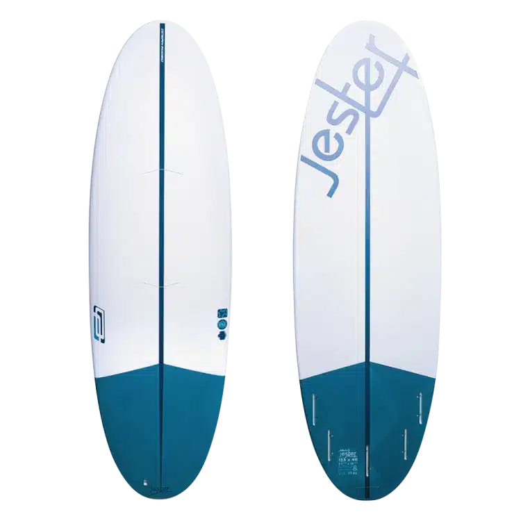 גלשן קייט גלים Ocean Rodeo Jester - מבט עליון ותחתון גלשן קייט גלים Ocean Rodeo Jester - מבט עליון ותחתון