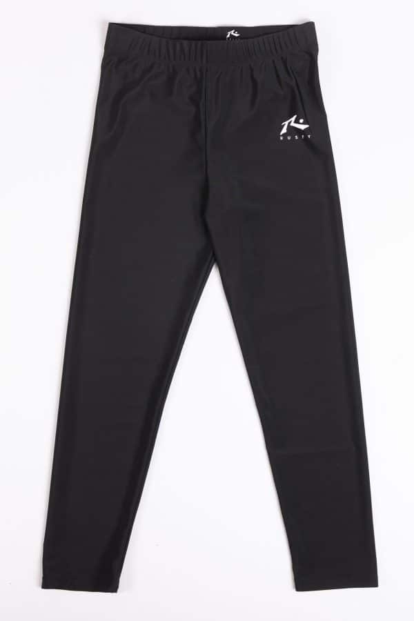 טייץ גלישה ארוך לגברים ונוער של המותג Rusty בצבע שחור