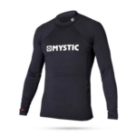 חולצת גלישה שחורה לגברים Mystic Star עם שרוול ארוך ולוגו לבן חולצת גלישה שחורה לגברים Mystic Star עם שרוול ארוך ולוגו לבן