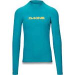חולצת לייקרה לגברים דגם Dakine Heavy Duty Snug Fit בצבע טורקיז עם שרוול ארוך חולצת לייקרה לגברים דגם Dakine Heavy Duty Snug Fit בצבע טורקיז עם שרוול ארוך