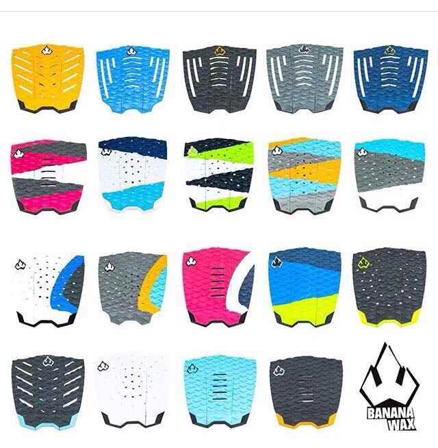 קולקציית אסטרודקים צבעוניים של המותג Banana Wax לגלשני גלים