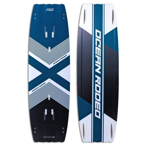 גלשן קייט טווין טיפ Ocean Rodeo Poptart 2022 בצבע כחול-לבן-שחור גלשן קייט טווין טיפ Ocean Rodeo Poptart 2022 בצבע כחול-לבן-שחור