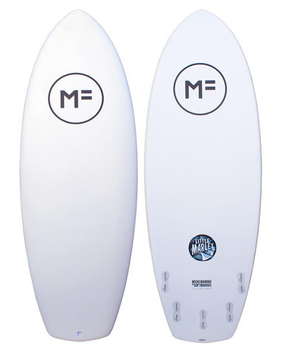 גלשן סופט מיק פנינג Little Marley לבן - מבט עליון ותחתון